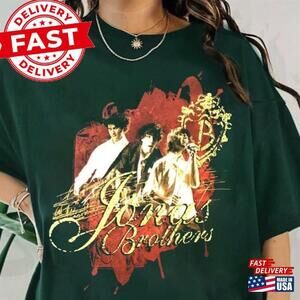 Jonas Brothers Retro Shirt Tour Tee Concert Retro Unisex Gift T-shirt